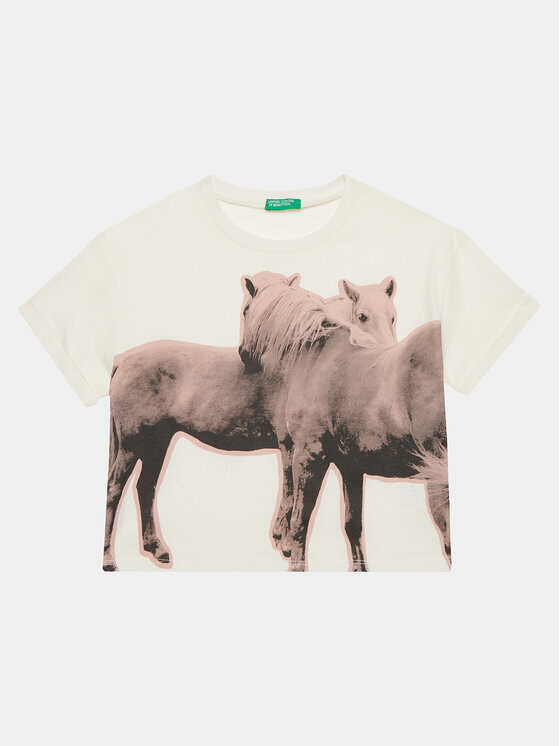 Футболка стандартного кроя United Colors Of Benetton, экрю
Футболка стандартного кроя United Colors Of Benetton, экрю