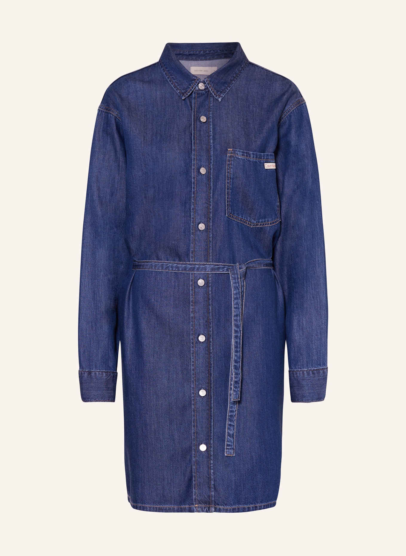 Платье-Рубашка в джинсовом стиле Calvin Klein Jeans, синий
Платье-Рубашка в джинсовом стиле Calvin Klein Jeans, синий
