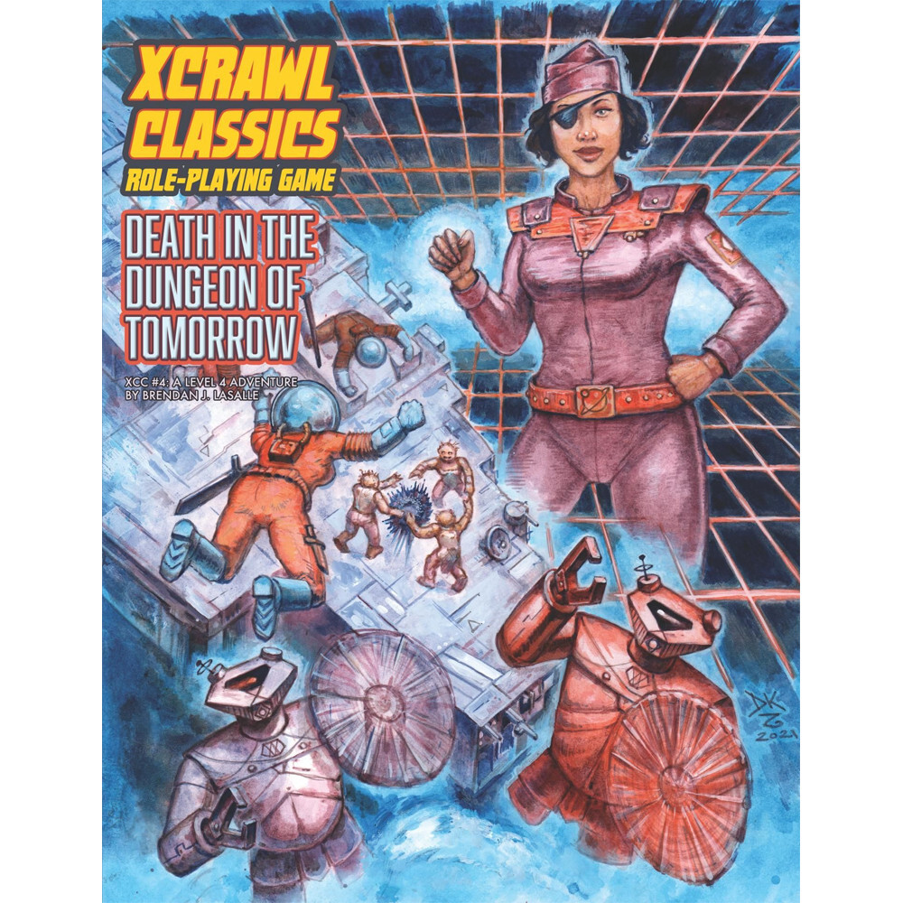 Ролевая игра Goodman Games Xcrawl Classics RPG: #4 Death in the Dungeon of Tomorrow
Ролевая игра Goodman Games Xcrawl Classics RPG: #4 Death in the Dungeon of Tomorrow