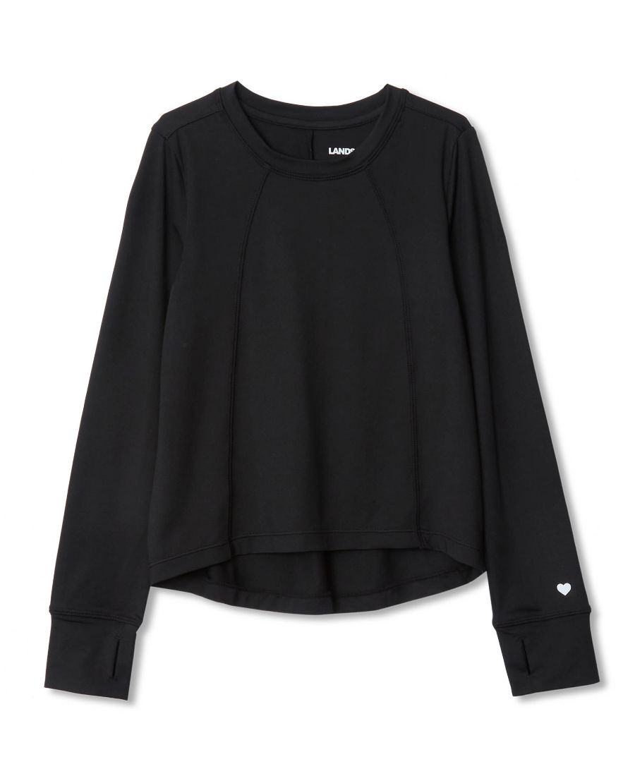 Детская спортивная футболка с длинным рукавом Lands' End, Black, Черный, Детская спортивная футболка с длинным рукавом Lands' End, Black
Детская спортивная футболка с длинным рукавом Lands' End, Black, Черный, Детская спортивная футболка с длинным рукавом Lands' End, Black