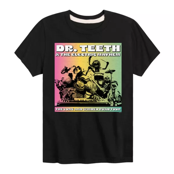 Футболка с принтом "The Muppets Dr Teeth Boys 8-20 Road Tour" Disney, черный
Футболка с принтом "The Muppets Dr Teeth Boys 8-20 Road Tour" Disney, черный