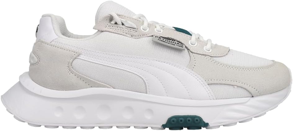 Мужские кроссовки PUMA Mercedes AMG Petronas F1 Wild Rider на шнуровке- повседневные, слоновая кость, слоновая кость
Мужские кроссовки PUMA Mercedes AMG Petronas F1 Wild Rider на шнуровке- повседневные, слоновая кость, слоновая кость