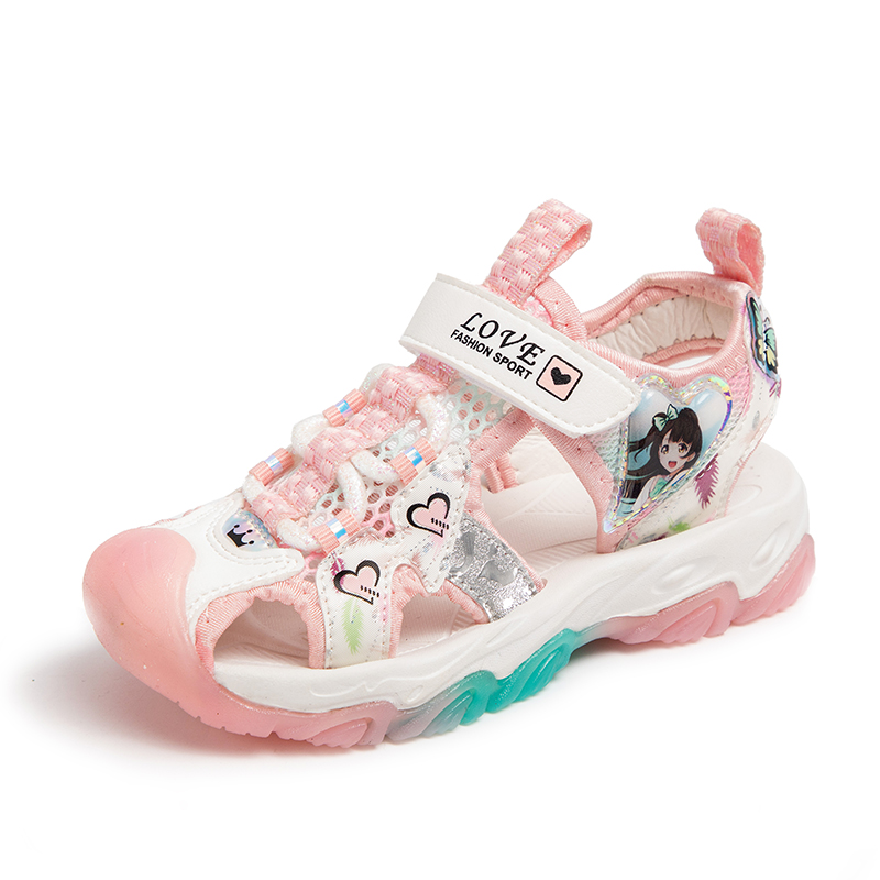 Детские сандалии с нескользящей подошвой и износостойким верхом RHOBESAM, розовый
Детские сандалии с нескользящей подошвой и износостойким верхом RHOBESAM, розовый