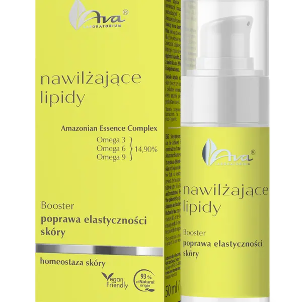 Усилитель для лица, 50 мл Ava Nawilżające lipidy
Усилитель для лица, 50 мл Ava Nawilżające lipidy