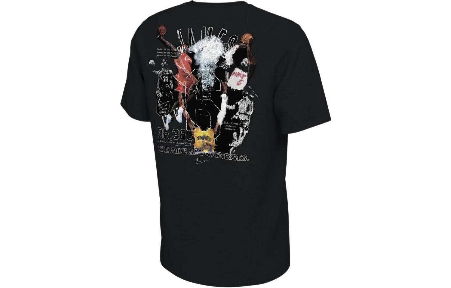 Футболка Nike Lebron James Scoring Record черная, цвет Black
Футболка Nike Lebron James Scoring Record черная, цвет Black