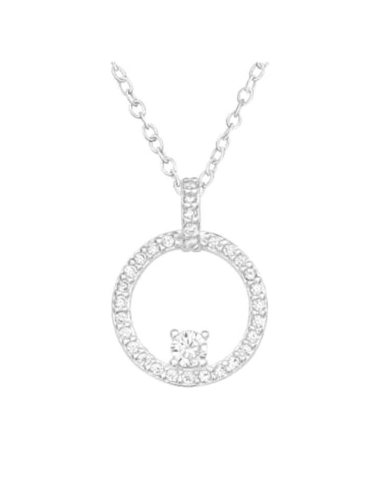 Alexander York Колье с подвеской в виде круга, украшенной кубическим цирконием, в оправе из серебра 925 пробы, состоящей из двух частей
Alexander York Колье с подвеской в виде круга, украшенной кубическим цирконием, в оправе из серебра 925 пробы, состоящей из двух частей