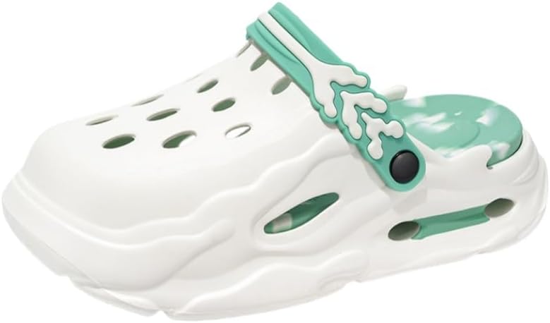 Мужские массивные сабо - дышащие нескользящие шлепанцы из ЭВА с однотонным дизайном, закрытым носком, летняя обувь для пляжа, бассейна, сада и активного отдыха на улице Clolinde, белый
Мужские массивные сабо - дышащие нескользящие шлепанцы из ЭВА с однотонным дизайном, закрытым носком, летняя обувь для пляжа, бассейна, сада и активного отдыха на улице Clolinde, белый