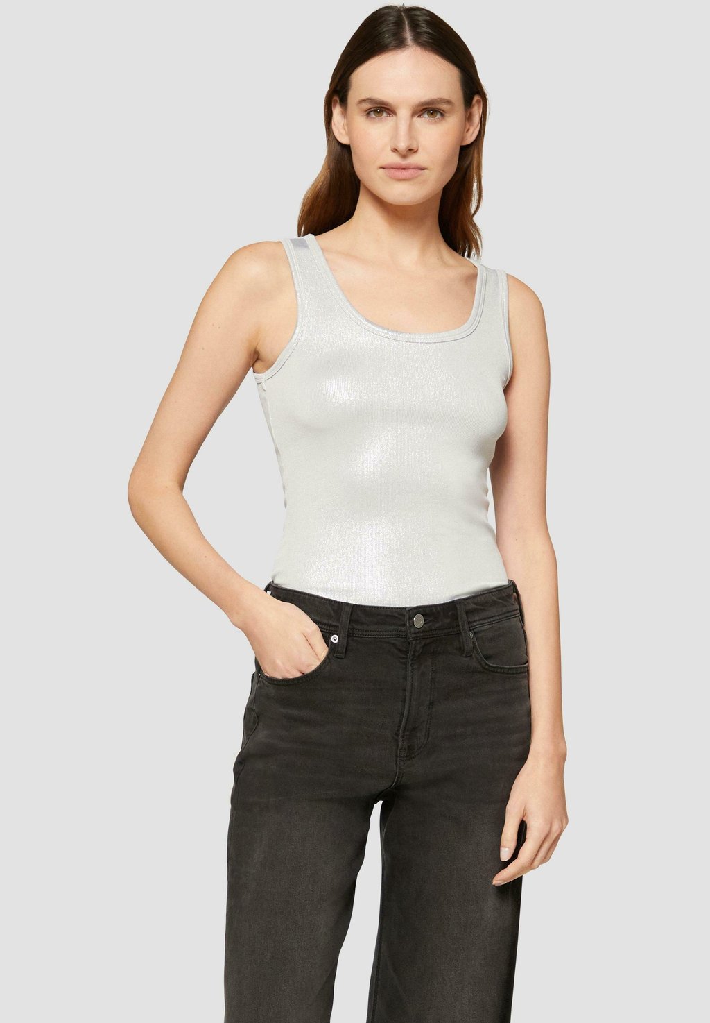 Топ MIT GLITZER EFFEKT s.Oliver, светло-серый
Топ MIT GLITZER EFFEKT s.Oliver, светло-серый