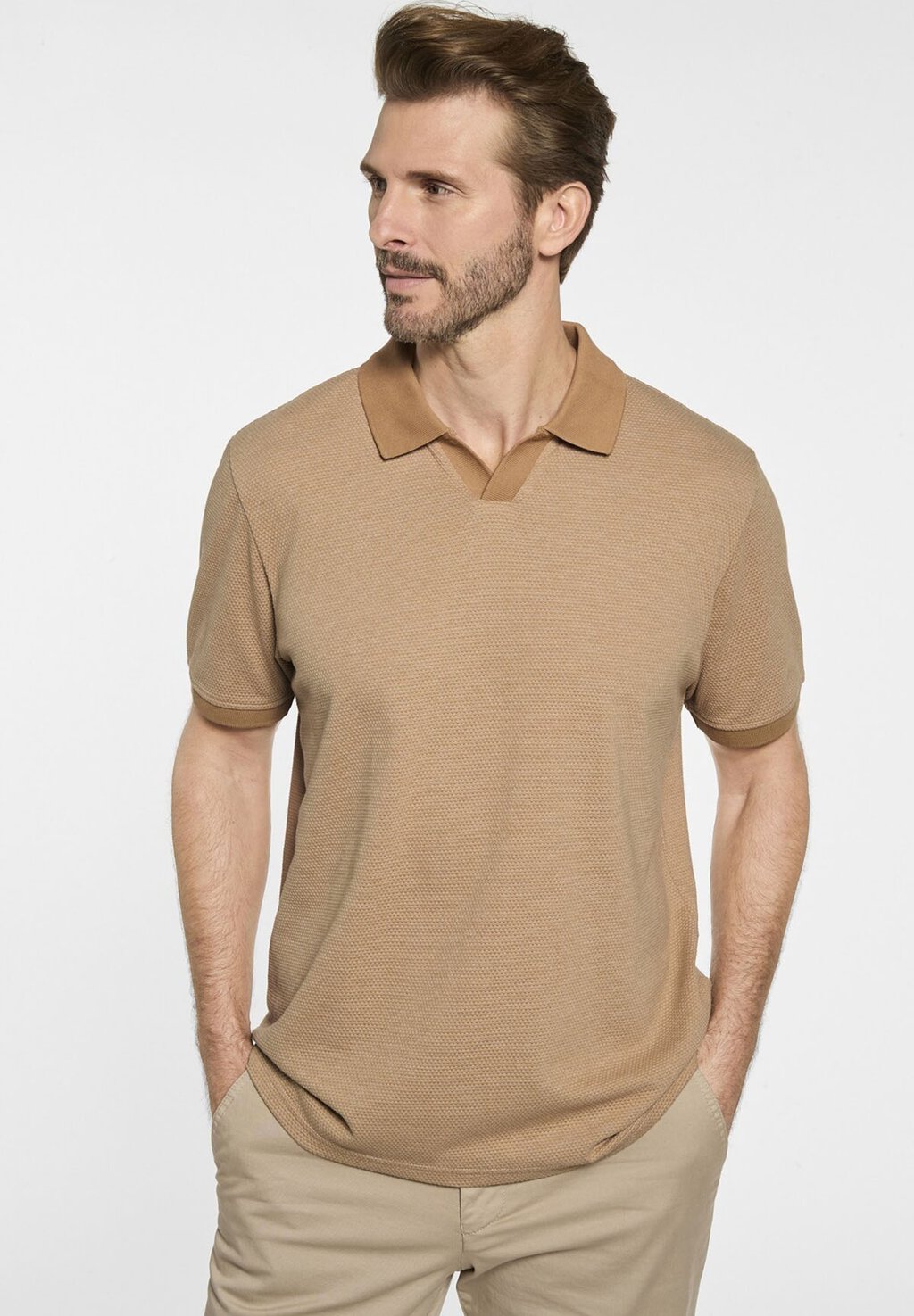 Рубашка поло ELENZIO Babista, светло-коричневый
Рубашка поло ELENZIO Babista, светло-коричневый