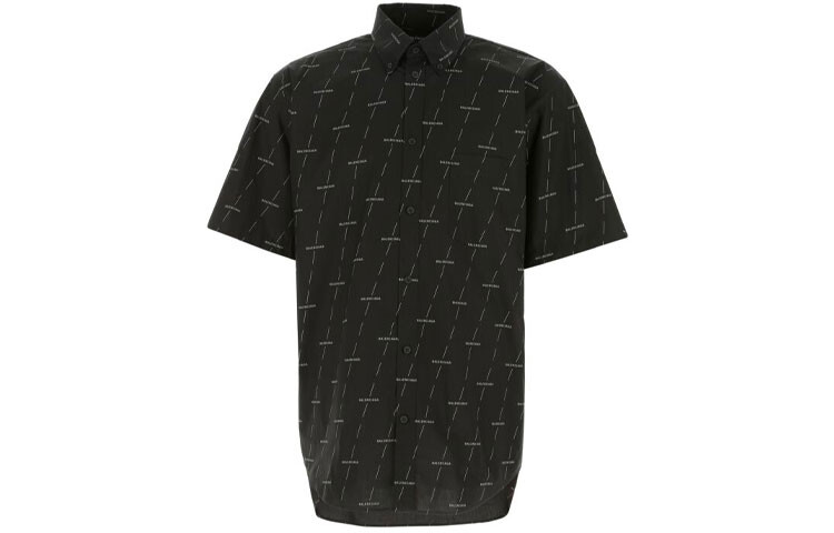 Рубашка мужская Balenciaga с мини логотипом, черный
Рубашка мужская Balenciaga с мини логотипом, черный