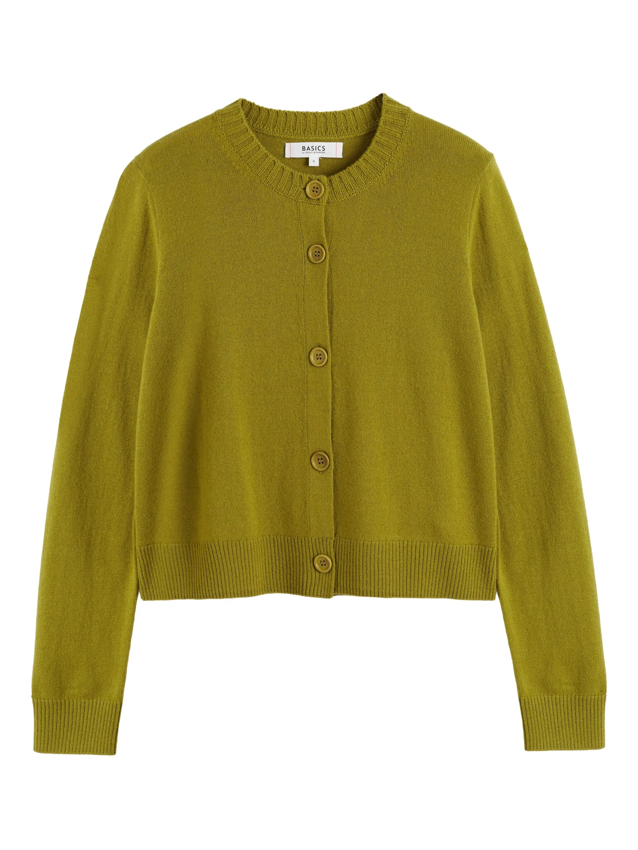 Кардиган с круглым вырезом Chinti & Parker, зеленый
Кардиган с круглым вырезом Chinti & Parker, зеленый