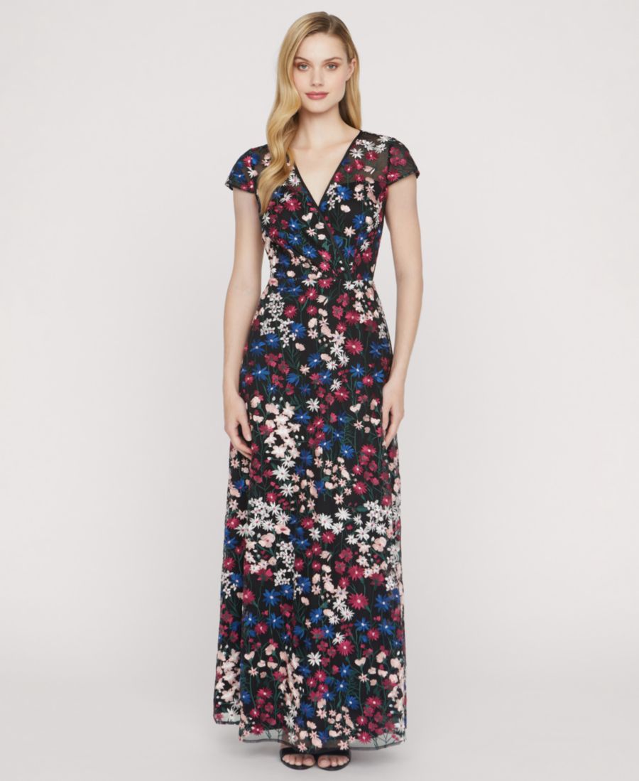 Женское коктейльное платье Sybil с V-образным вырезом JS Collections, Black Multi
Женское коктейльное платье Sybil с V-образным вырезом JS Collections, Black Multi