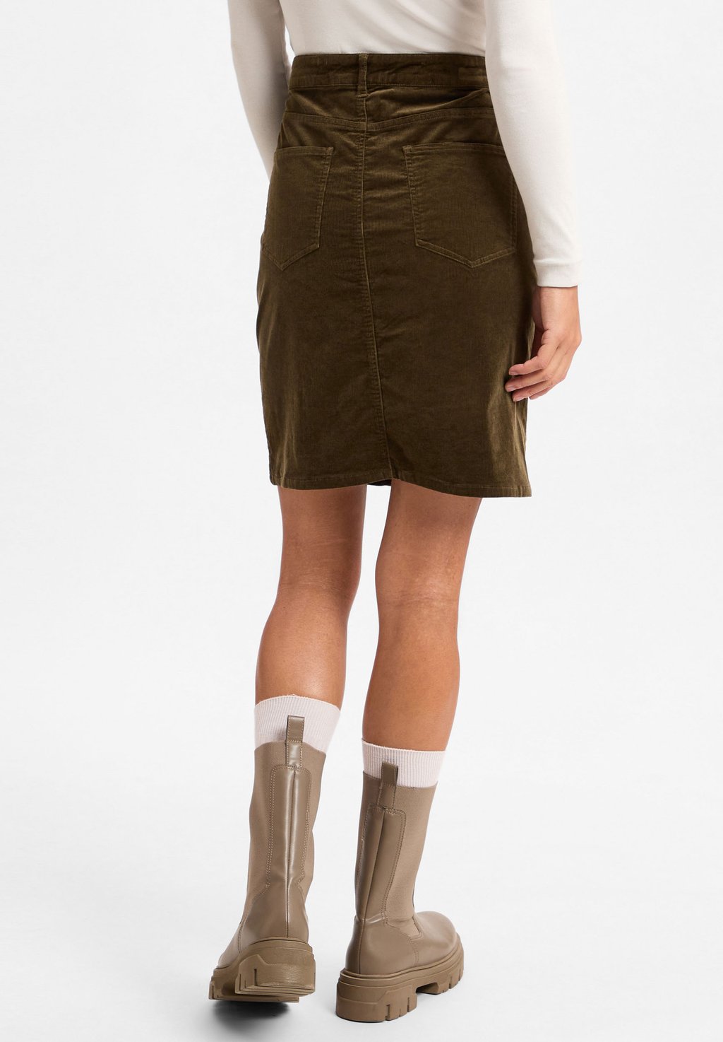 Юбка А-силуэта Marie Lund, оливковый
Юбка А-силуэта Marie Lund, оливковый