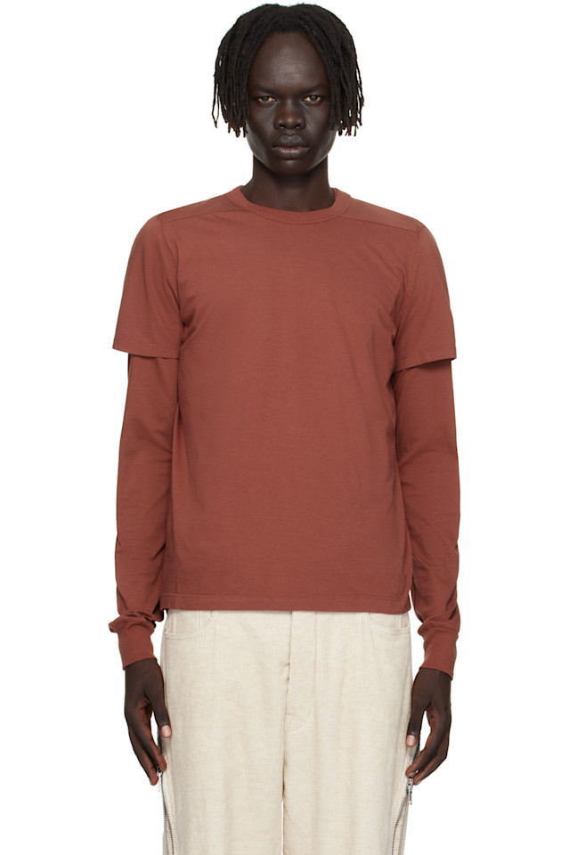 Rick Owens Розовая футболка Concordians с короткими рукавами
Rick Owens Розовая футболка Concordians с короткими рукавами