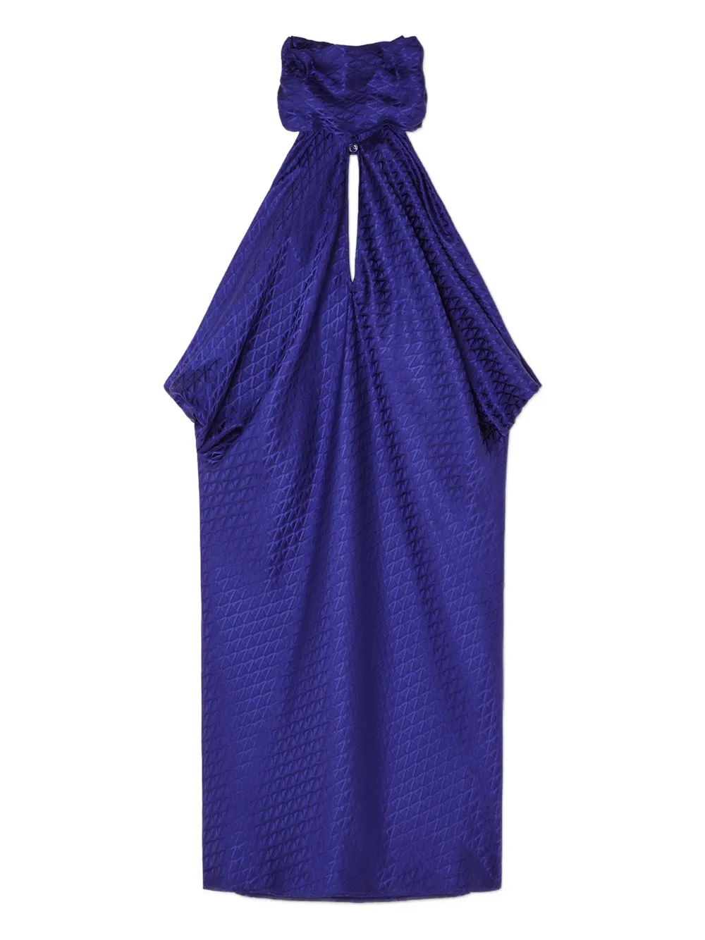 Платье мини с вырезом халтер и драпировкой VERSACE, синий
Платье мини с вырезом халтер и драпировкой VERSACE, синий