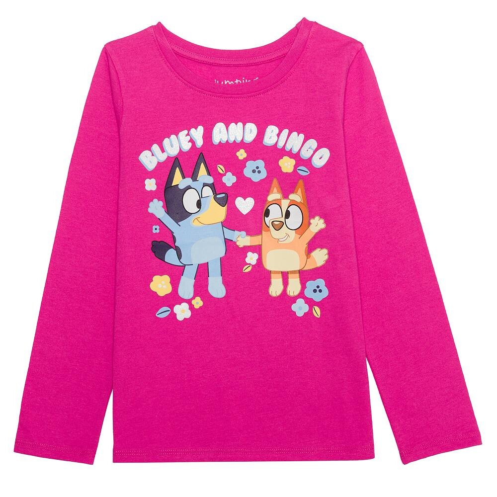 Футболка Jumping Beans Bluey And Bingo с длинными рукавами для девочек 4–8 лет, цвет Raspberry Escape
Футболка Jumping Beans Bluey And Bingo с длинными рукавами для девочек 4–8 лет, цвет Raspberry Escape