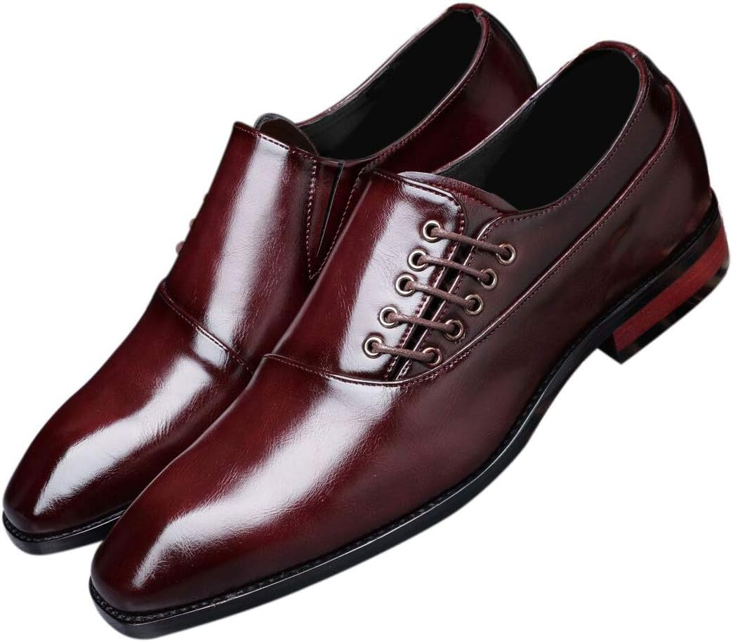 Мужские туфли-слипоны, лоферы, мокасины из кожи, шнурованные, туфли, винтажные туфли для выпускного и свадьбы Santimon, бордовый
Мужские туфли-слипоны, лоферы, мокасины из кожи, шнурованные, туфли, винтажные туфли для выпускного и свадьбы Santimon, бордовый