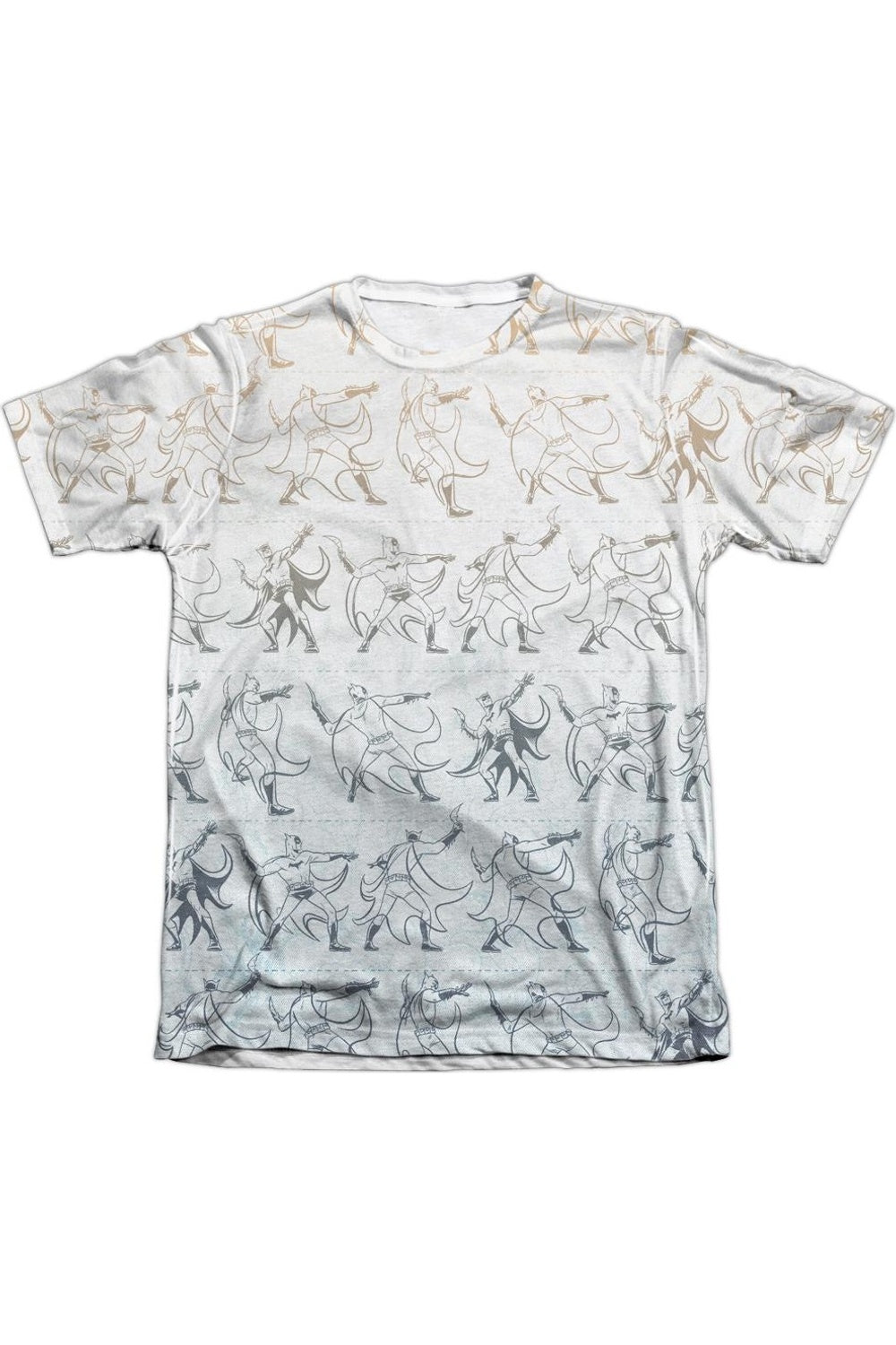 Футболка с коротким рукавом из полиэстера/хлопка с рисунком Бэтмена Батаранга для взрослых Gildan, белый 
Футболка с коротким рукавом из полиэстера/хлопка с рисунком Бэтмена Батаранга для взрослых Gildan, белый