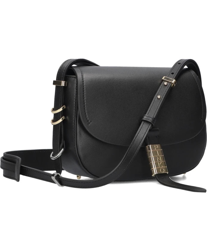 Миниатюрная сумка через плечо в виде седла Pinko, черный
Миниатюрная сумка через плечо в виде седла Pinko, черный