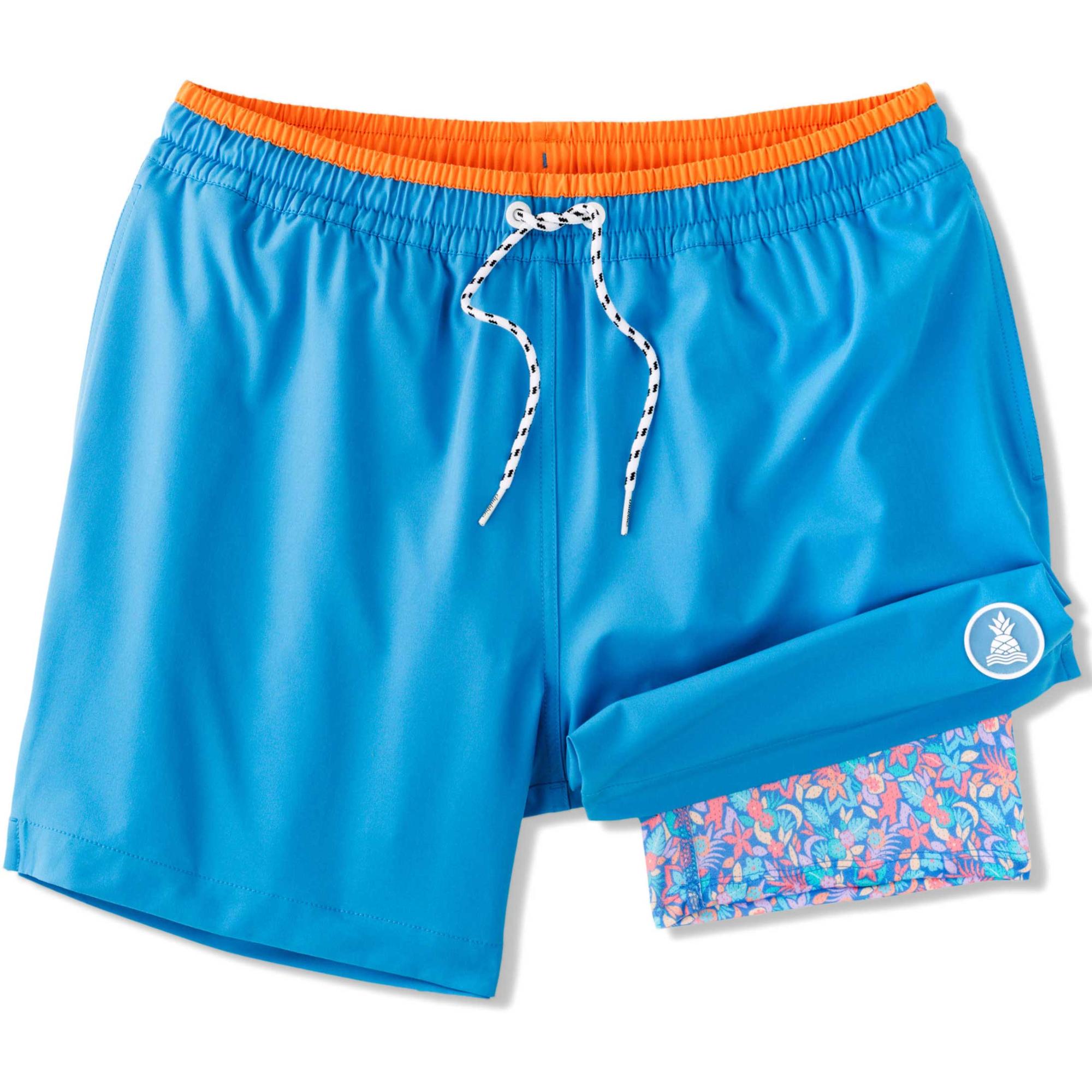 Мужские классические плавки Barracuda синего цвета, длина 5,5 дюймов, с подкладкой. Chubbies, Blue/Blue Floral Liner
Мужские классические плавки Barracuda синего цвета, длина 5,5 дюймов, с подкладкой. Chubbies, Blue/Blue Floral Liner