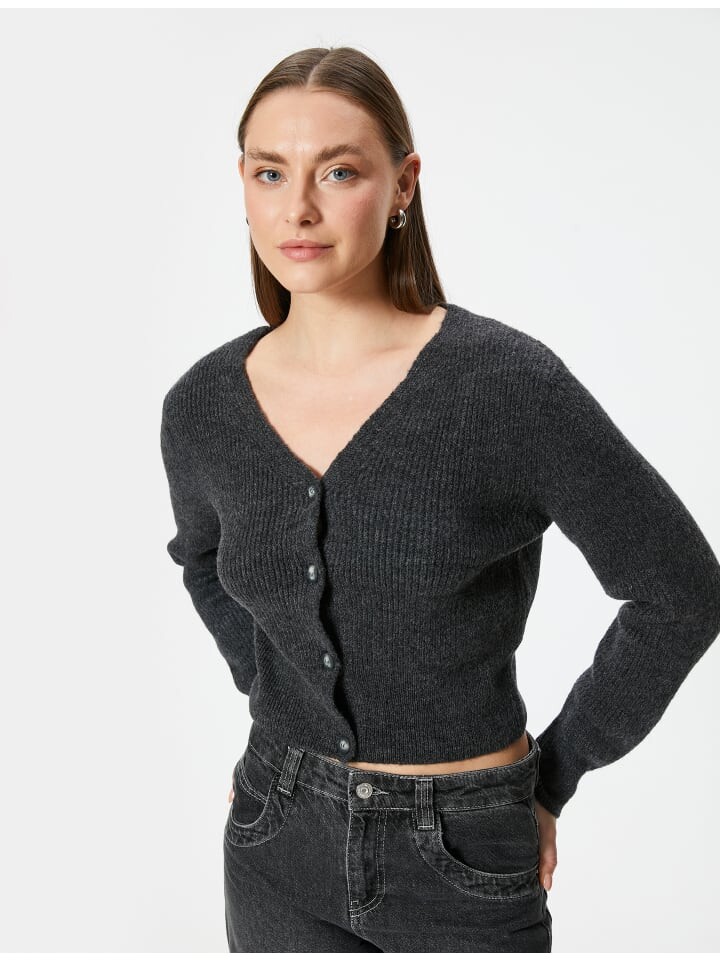 Кардиган KOTON, антрацит
Кардиган KOTON, антрацит