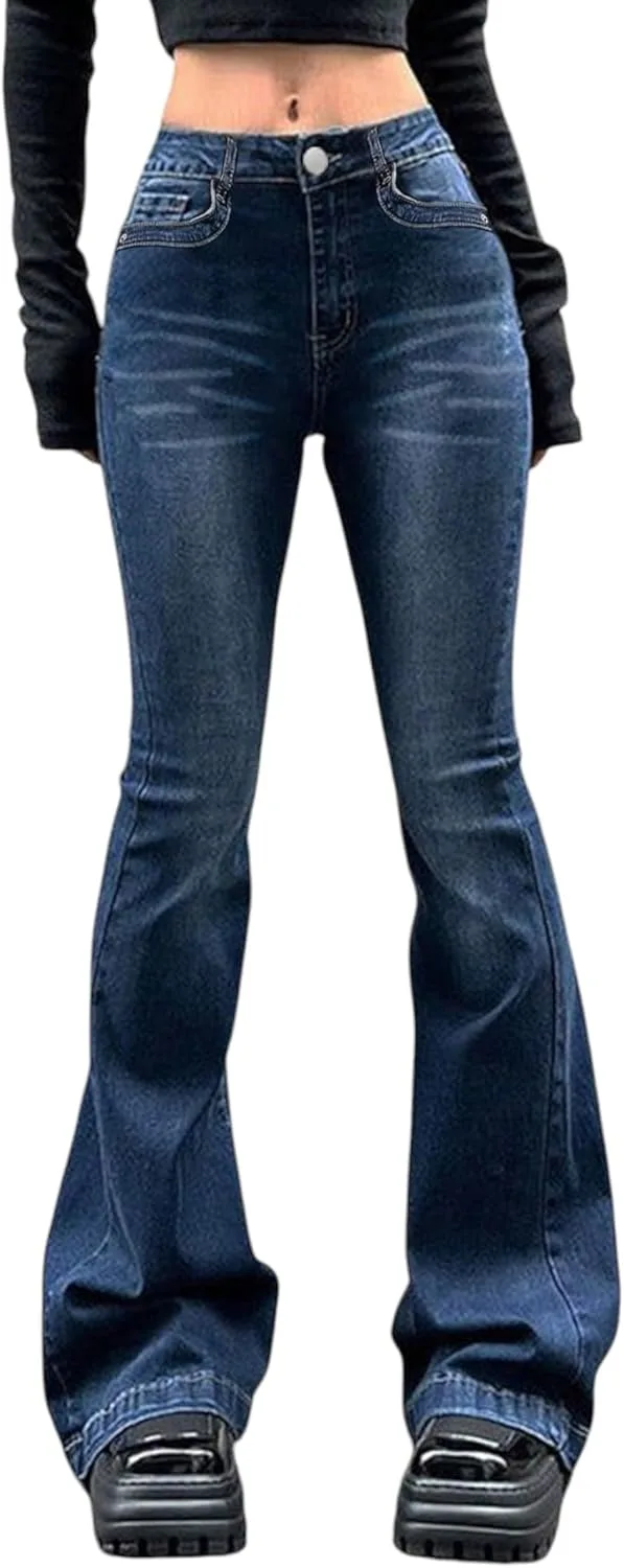 Джинсы Flare для женщин Mid Waisted Stretchy Wide Leg Bootcut CFNZER
Джинсы Flare для женщин Mid Waisted Stretchy Wide Leg Bootcut CFNZER