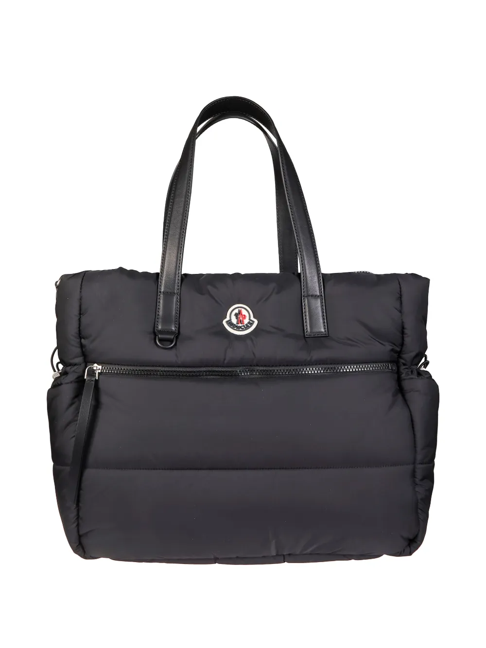 Стеганая сумка для пеленания с нашивкой-логотипом Moncler Enfant, черный
Стеганая сумка для пеленания с нашивкой-логотипом Moncler Enfant, черный