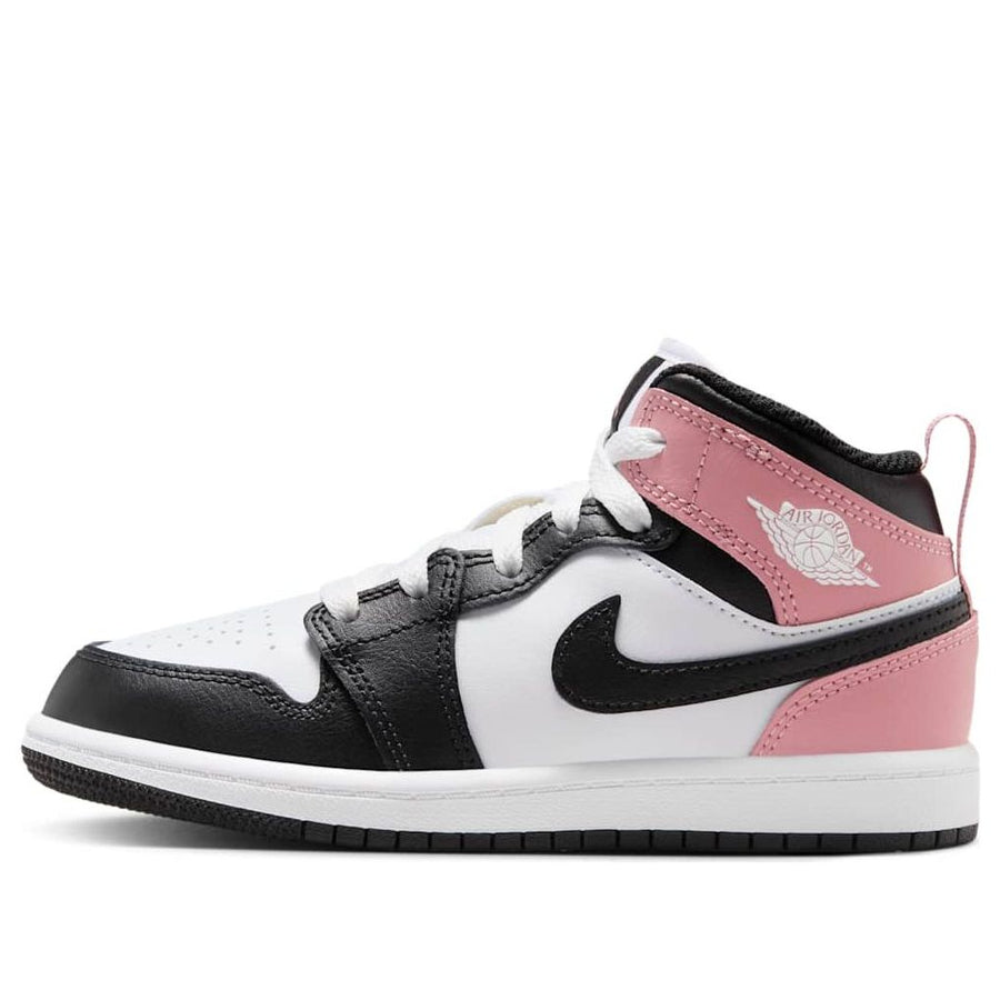 Кроссовки (PS) Air Jordan 1 Mid 'White Rust Pink Black', белый
Кроссовки (PS) Air Jordan 1 Mid 'White Rust Pink Black', белый