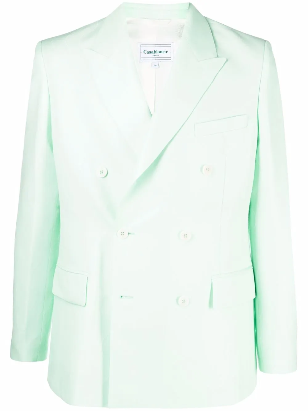 Двубортный пиджак строгого кроя CASABLANCA, зеленый
Двубортный пиджак строгого кроя CASABLANCA, зеленый