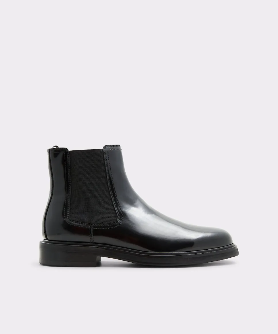 Мужские кожаные ботинки с круглым носком Aldo, черный
Мужские кожаные ботинки с круглым носком Aldo, черный