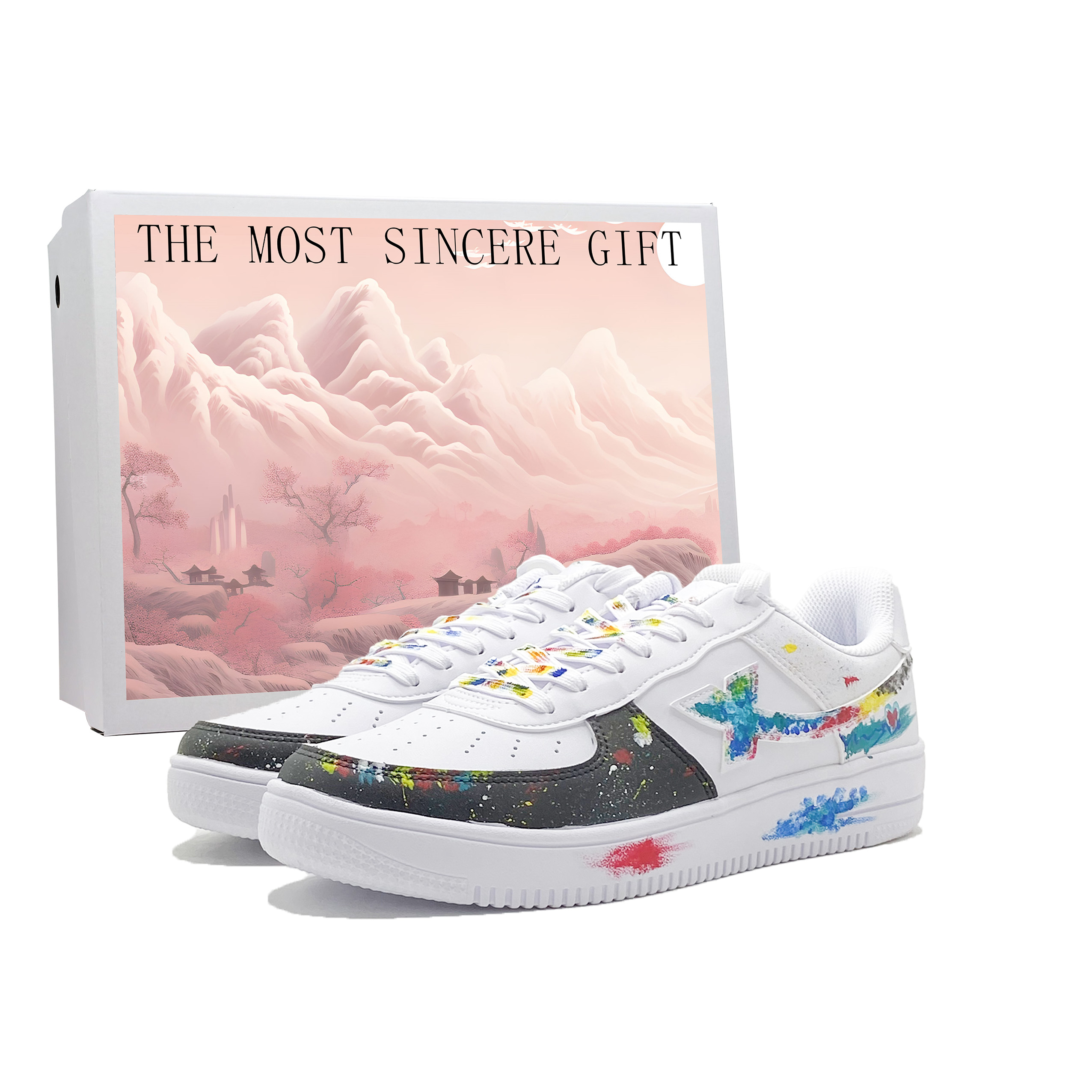 XTEP Кроссовки Air Force One с низким верхом, устойчивые к истиранию и дышащие, для скейтбординга, мужские, черно-белые
XTEP Кроссовки Air Force One с низким верхом, устойчивые к истиранию и дышащие, для скейтбординга, мужские, черно-белые