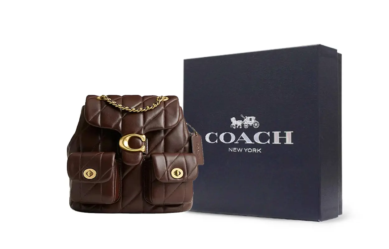 Coach Женский кожаный рюкзак, коричневый
Coach Женский кожаный рюкзак, коричневый