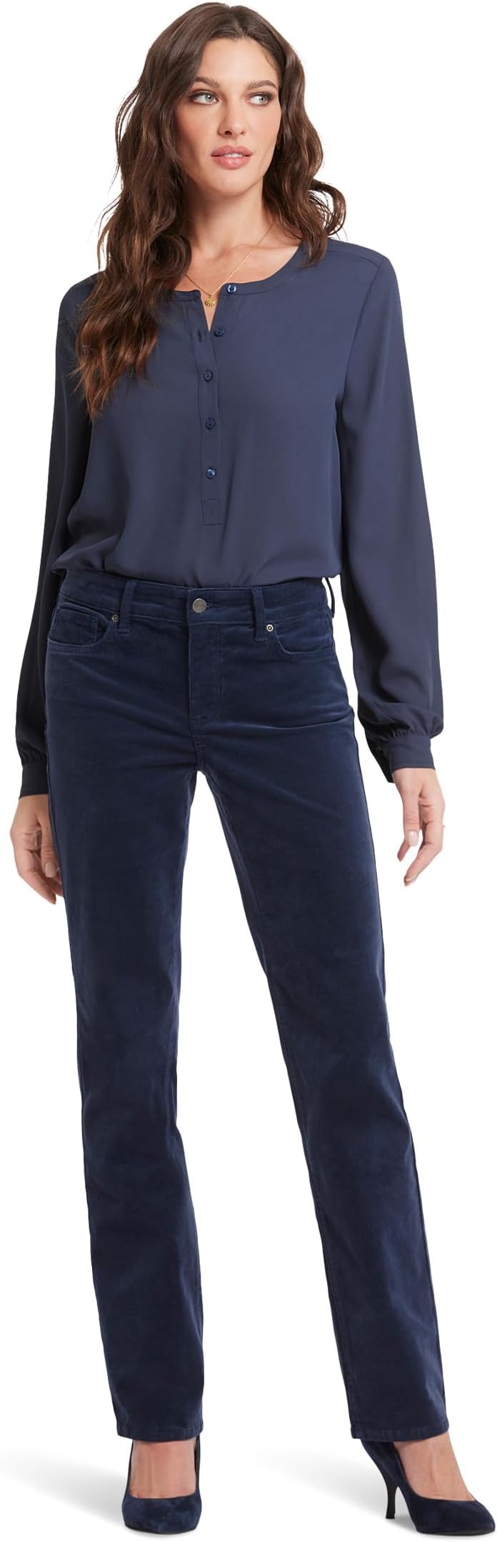 Джинсы NYDJ Marilyn Straight, цвет Starless Sky 
Джинсы NYDJ Marilyn Straight, цвет Starless Sky