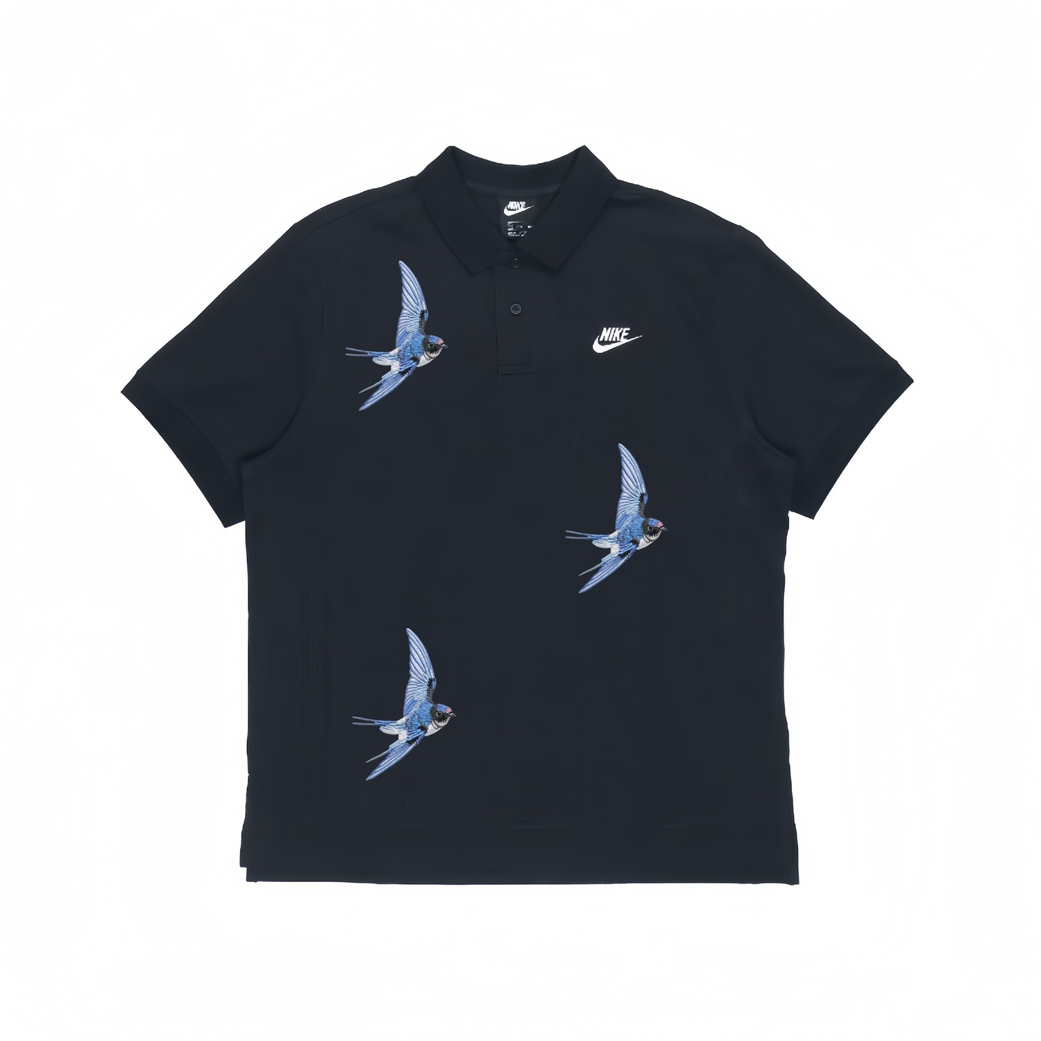 Dri Fit Swoosh поло унисекс Nike, черный
Dri Fit Swoosh поло унисекс Nike, черный
