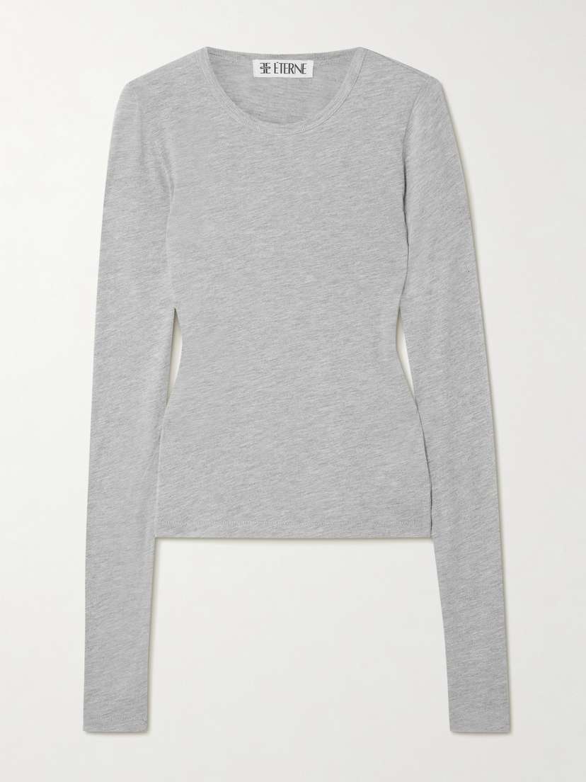Футболка из смеси хлопка и модала Éterne, серый
Футболка из смеси хлопка и модала Éterne, серый