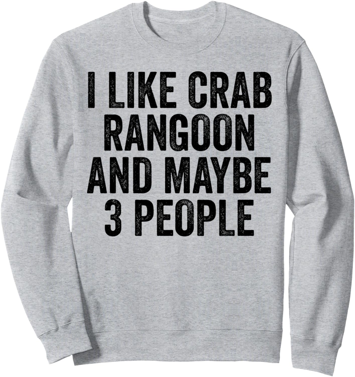 Мне нравятся крабовые рангуны, и, может быть, 3 человека. Забавная толстовка с изображением еды, серая Wanton-Fam Co.
Мне нравятся крабовые рангуны, и, может быть, 3 человека. Забавная толстовка с изображением еды, серая Wanton-Fam Co.