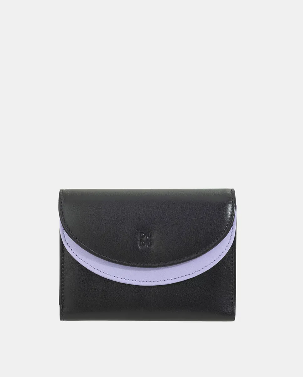 Средний бордовый кошелек с двойным клапаном Dudu, черный
Средний бордовый кошелек с двойным клапаном Dudu, черный