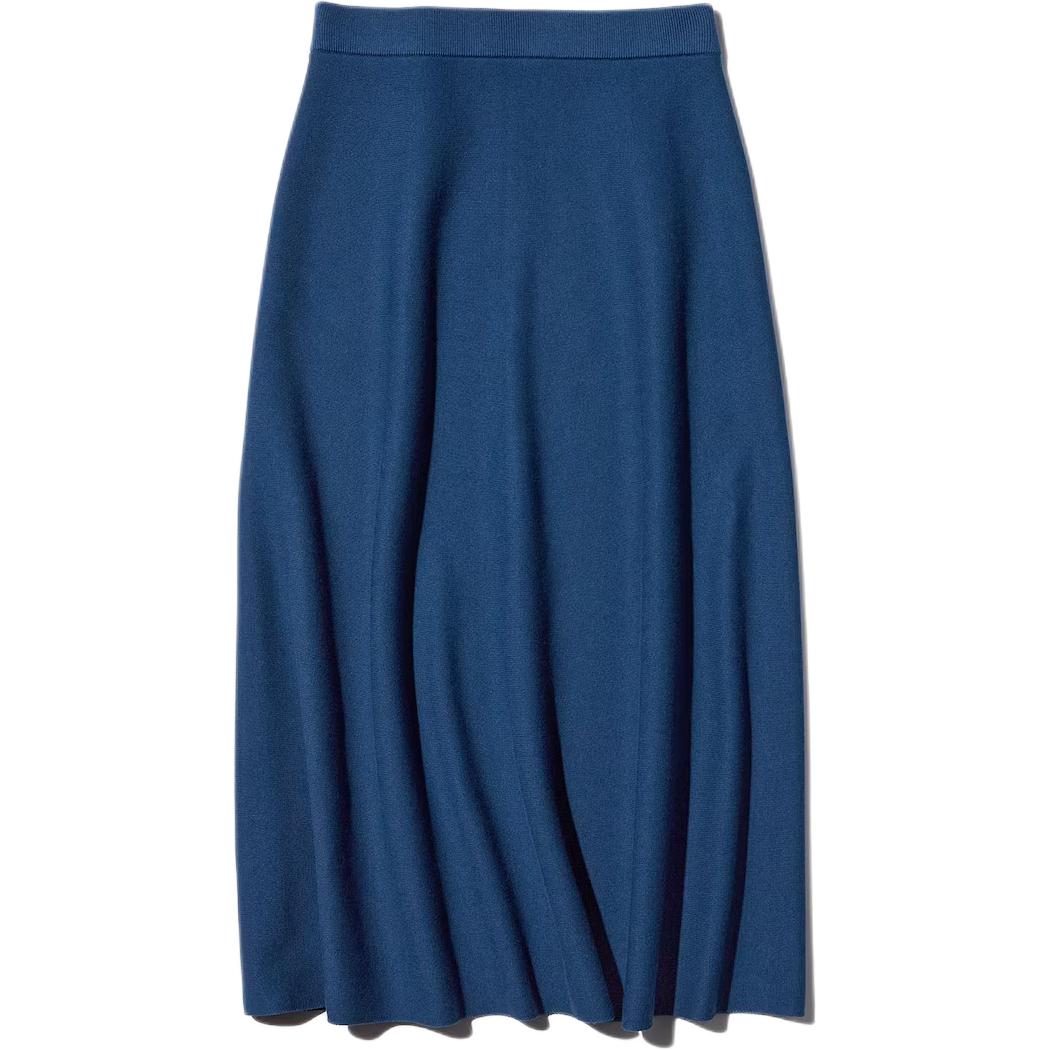 UNIQLO Женская длинная юбка повседневная синяя
UNIQLO Женская длинная юбка повседневная синяя