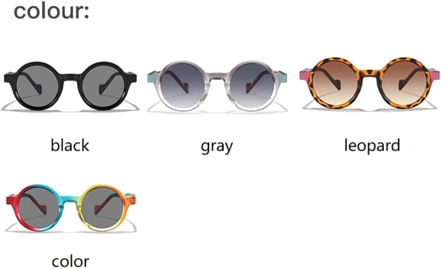 Солнцезащитные очки с защитой от УФ-излучения UV400 | Круглая оправа | Для женщин и мужчин | Для занятий спортом на открытом воздухе и вождения DSVIGF, Gray
Солнцезащитные очки с защитой от УФ-излучения UV400 | Круглая оправа | Для женщин и мужчин | Для занятий спортом на открытом воздухе и вождения DSVIGF, Gray