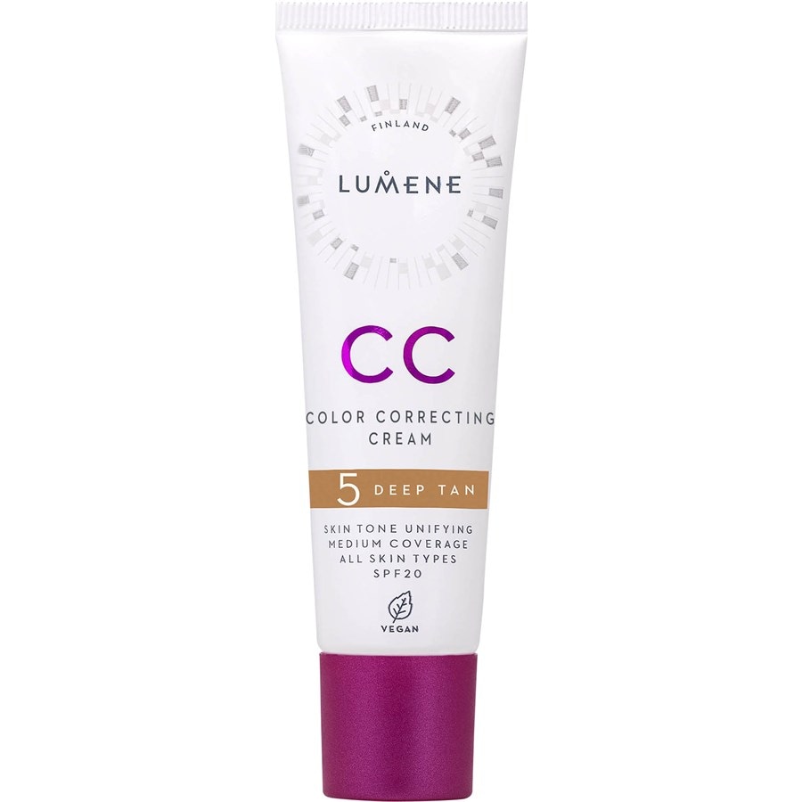 Тональная основа Lumene CC Color Correcting Cream LSF 20, 5 Deep Tan / 30 ml
Тональная основа Lumene CC Color Correcting Cream LSF 20, 5 Deep Tan / 30 ml