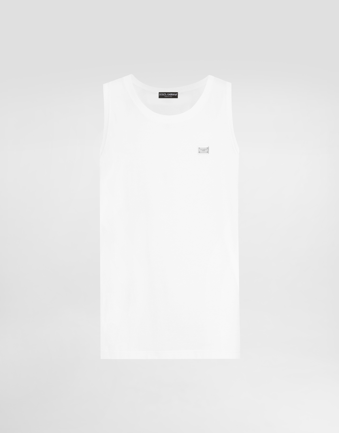 Оверсайз хлопковая майка с биркой Dolce & Gabbana, белый
Оверсайз хлопковая майка с биркой Dolce & Gabbana, белый