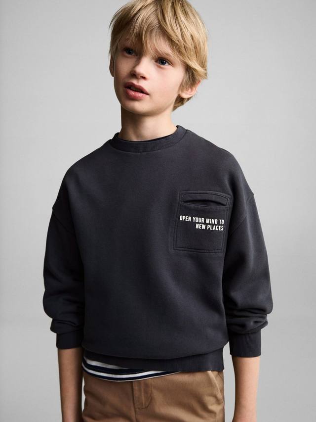 Детский праздничный свитшот Mango, Charcoal
Детский праздничный свитшот Mango, Charcoal