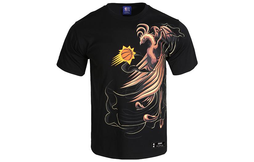 Футболка с втачными рукавами унисекс черная NBA
Футболка с втачными рукавами унисекс черная NBA