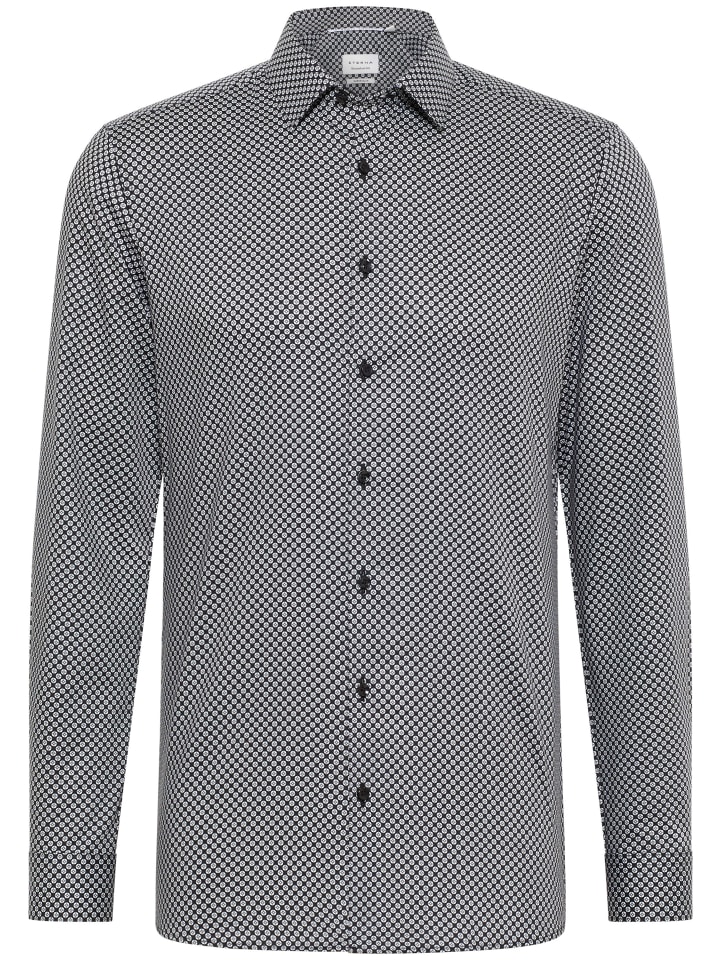 Рубашка SUPER SLIM антрацитового цвета Eterna
Рубашка SUPER SLIM антрацитового цвета Eterna