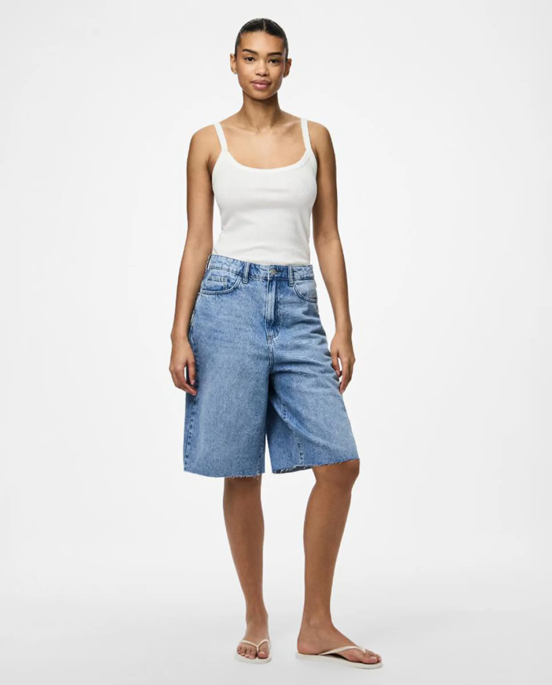 Женские джинсовые бермуды Pieces, светло-голубой
Женские джинсовые бермуды Pieces, светло-голубой