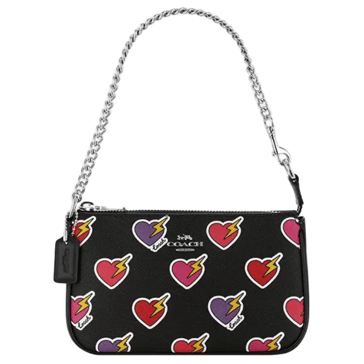 COACH Женская сумка через плечо из искусственной кожи с переработанной кожей черного цвета
COACH Женская сумка через плечо из искусственной кожи с переработанной кожей черного цвета