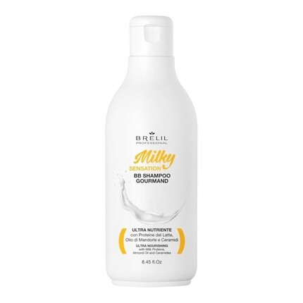 Brelil BB Gourmand Шампунь Milky Sensation для пышных питательных волос 250 мл 8,45 жидк. Оз
Brelil BB Gourmand Шампунь Milky Sensation для пышных питательных волос 250 мл 8,45 жидк. Оз