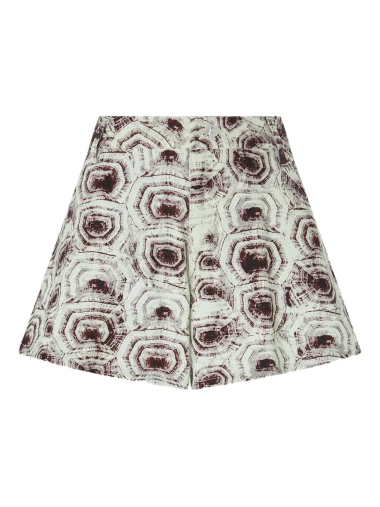 Шорты трапециевидной формы с принтом черепахи Genny, зеленый
Шорты трапециевидной формы с принтом черепахи Genny, зеленый