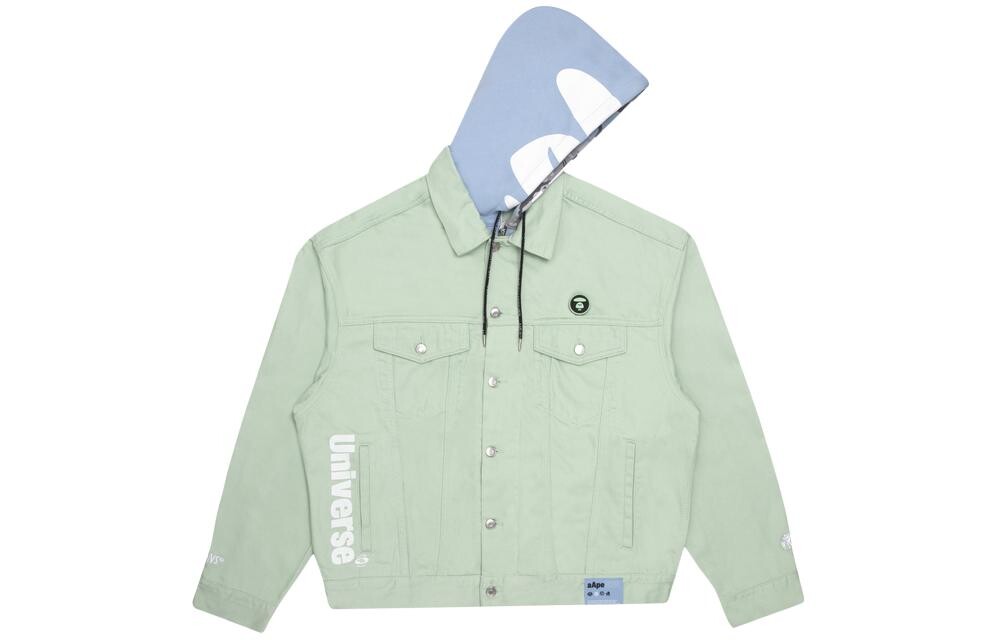 Джинсовая куртка мужская Aape, зеленый
Джинсовая куртка мужская Aape, зеленый