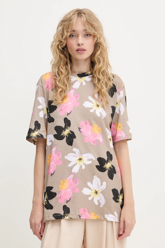 Хлопковая футболка Stine Goya, бежевый
Хлопковая футболка Stine Goya, бежевый